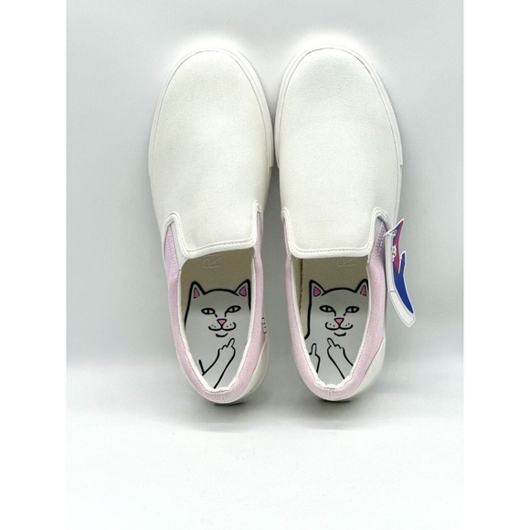 RIPNDIP Shoes Women Size 11 Lord Nermal UV Slip On Sneakers Blue Fuschia Skate - Picture 8 of 8